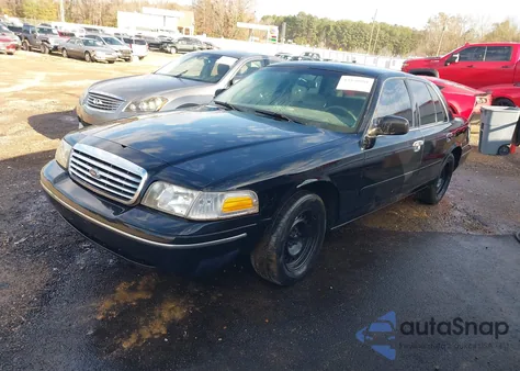 1998 Ford Crown Victoria Police Interceptor из США, поврежденный, VIN 2FAFP71W4WX175787